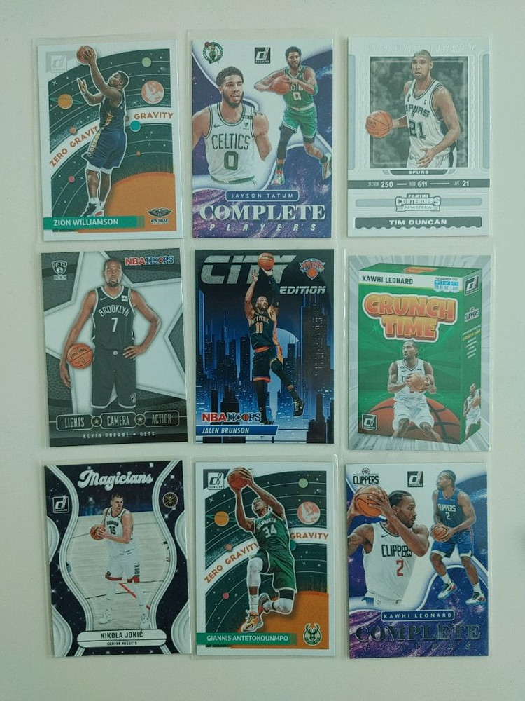 NBA Inserts#2 농구카드 컬렉션 자이언 하든 등 이미지