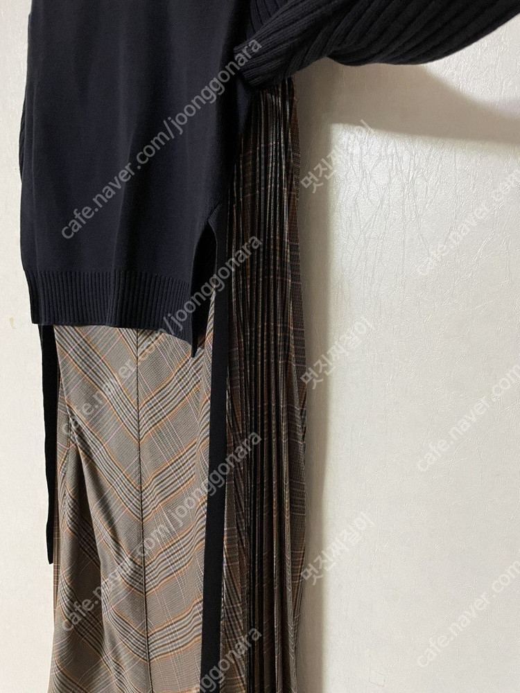 구호 니트 플리츠 스커트 세트--3