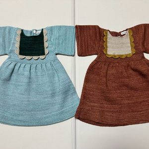 가격내림)미샤앤퍼프 세이지외 스칼럽 원피스 3-4