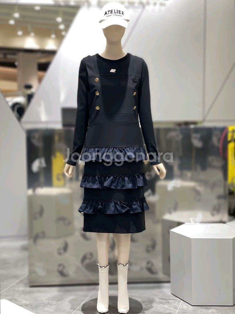 럭키슈에뜨 프릴 캉캉 원피스--0