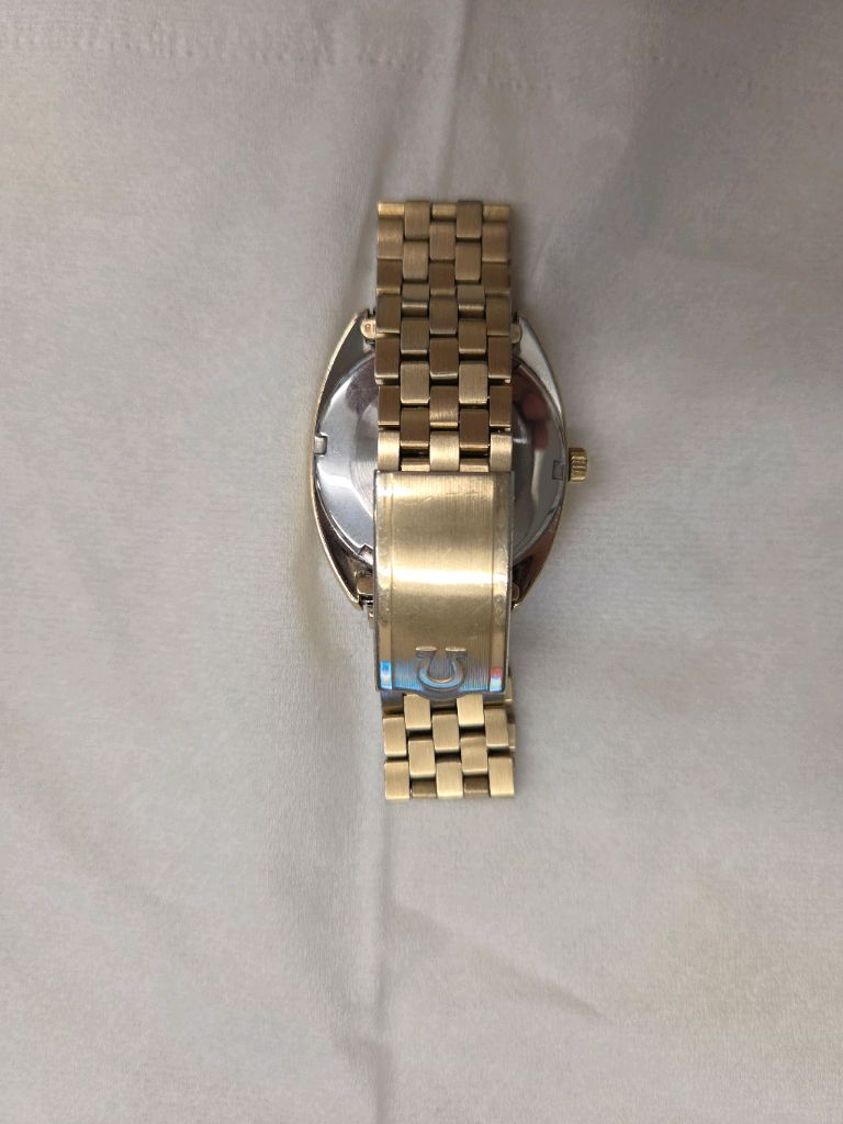 오메가 18K 골드 케이스 시계 오메가 컨스텔레이션 데이트데이 18k Gold Cap 시계