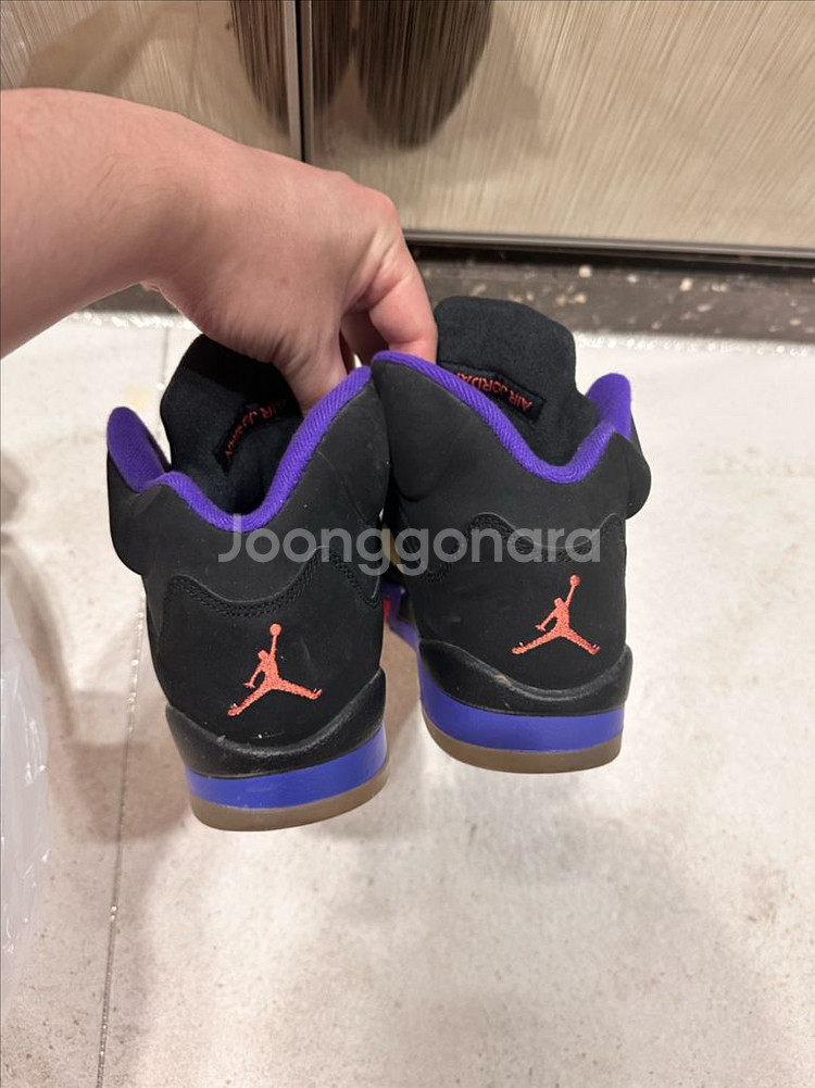 [235] 에어조던 5 레트로 GG 랩터 피어스 퍼플--3