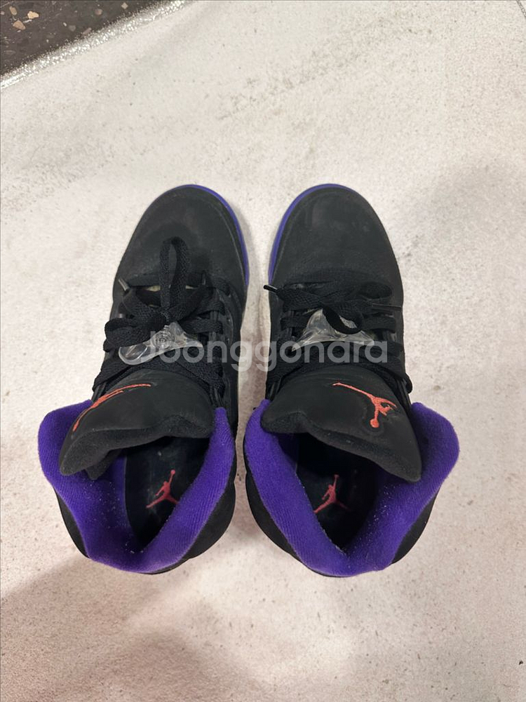 [235] 에어조던 5 레트로 GG 랩터 피어스 퍼플--0