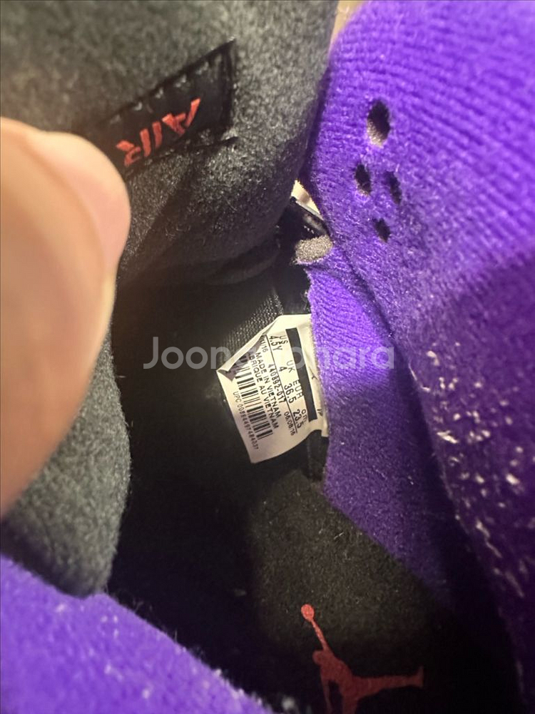 [235] 에어조던 5 레트로 GG 랩터 피어스 퍼플--7