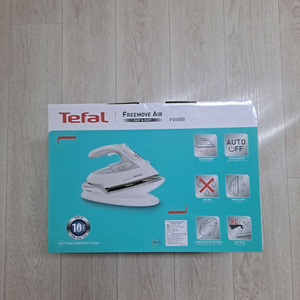 [새상품] 테팔 스팀다리미 무선다리미 프리무브 에어