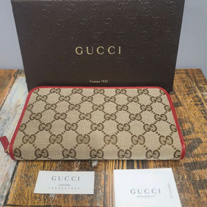 구찌 GG 캔버스 장지갑