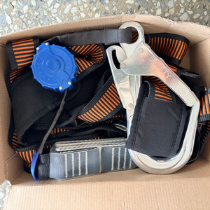 국제안전 AL 전신형 안전그네 전체식 안전벨트 지동릴