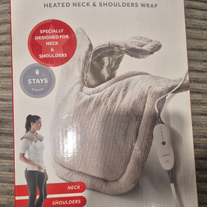 썬빔 SUNBEAM 목&어깨 온열패드 전기찜질기 길이 35.5cm (박스훼손 전시품, 택포) 이미지