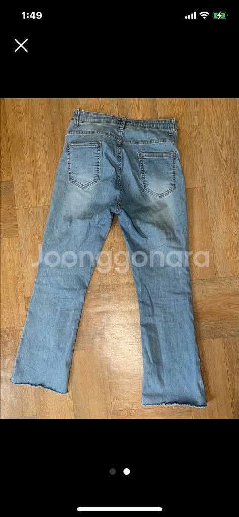 28 부츠컷 밴딩 청바지 여성/택배비1800--1