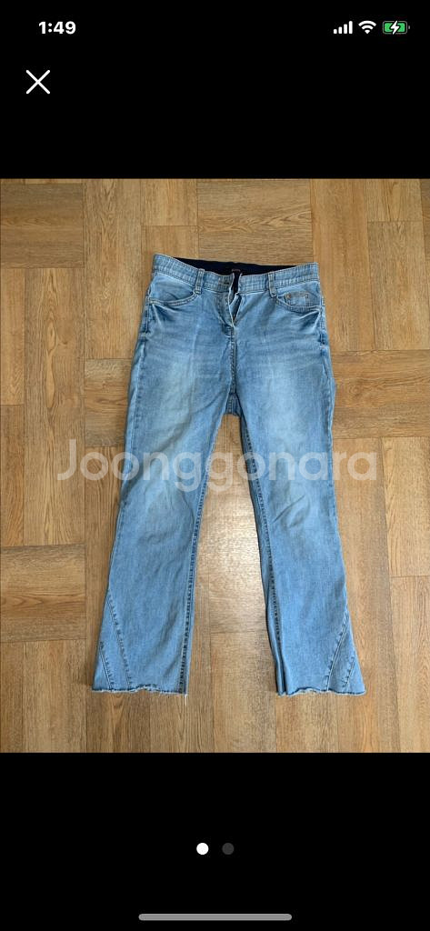 28 부츠컷 밴딩 청바지 여성/택배비1800--0