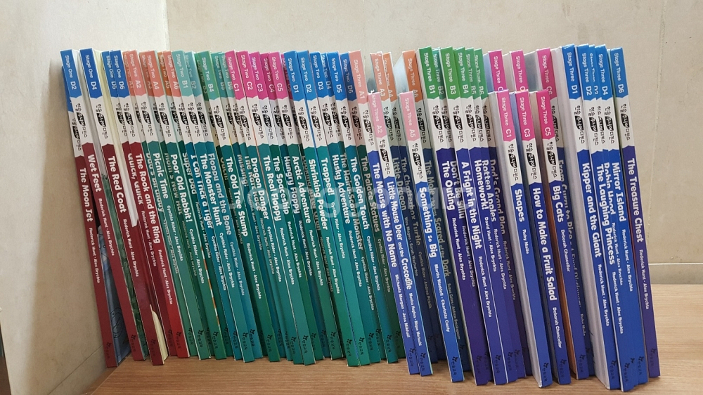 한솔 주니어 디킨스 영어책 총54권(1단계6권+2단계 24권+3단계24권) ORT 입문하기 좋아요!!--0