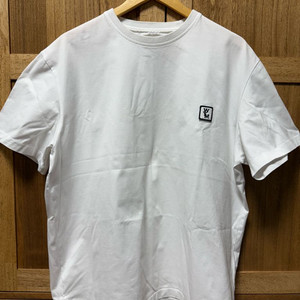 정품) 우영미 백로고 반팔 티셔츠 50사이즈