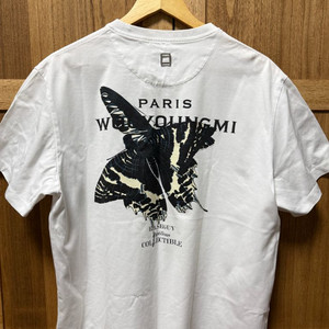 정품) 우영미 나비 반팔 티셔츠