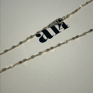 14k 잠자리체인 옐로우골드 목걸이