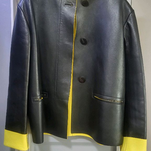 셀린느 레더 자켓