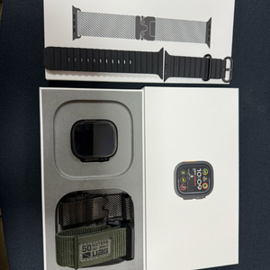 애플워치 울트라2 티타늄 블랙 셀룰러