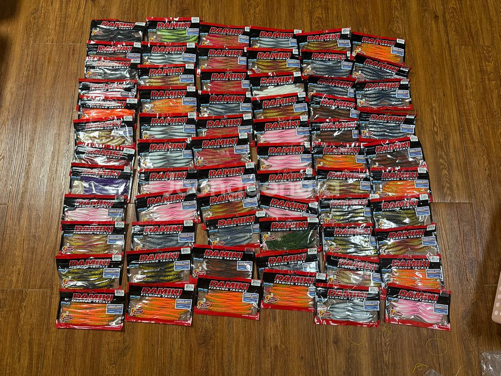 다미끼 아머쉐드 5인치 웜 새상품 대량 일괄 싸게 판매합니다--0