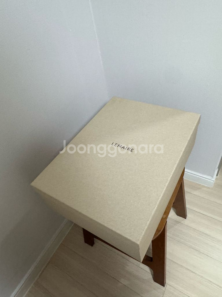 르메르 숏 알파카 배스로브 코트 블랙 32 새상품--8