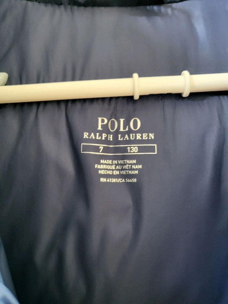 폴로 키즈 네이비 롱패딩 130 (7)--1