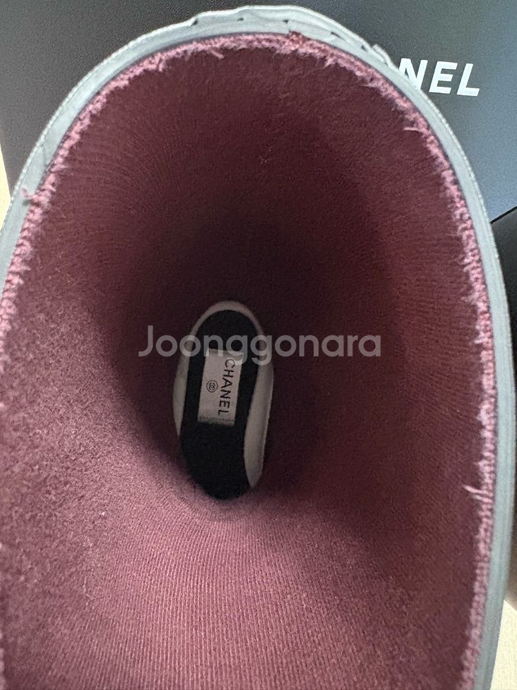 샤넬 CC로고 레인부츠 340, 37--3