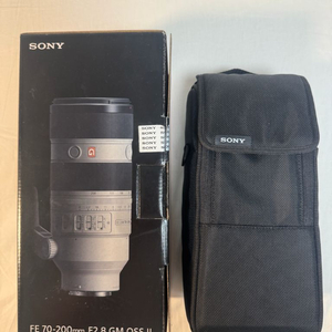 FE 70-200mm F2.8 GM OSS II 렌즈