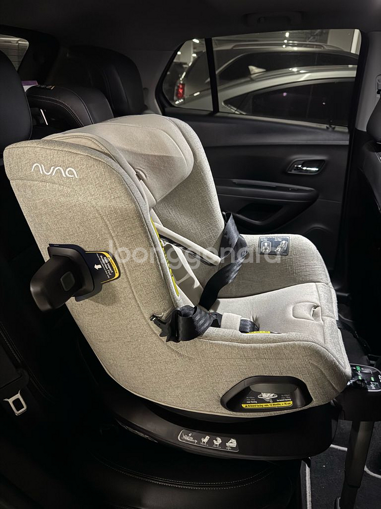 뉴나 토들넥스트 아이사이즈 신생아 토들러 회전형 카시트--1