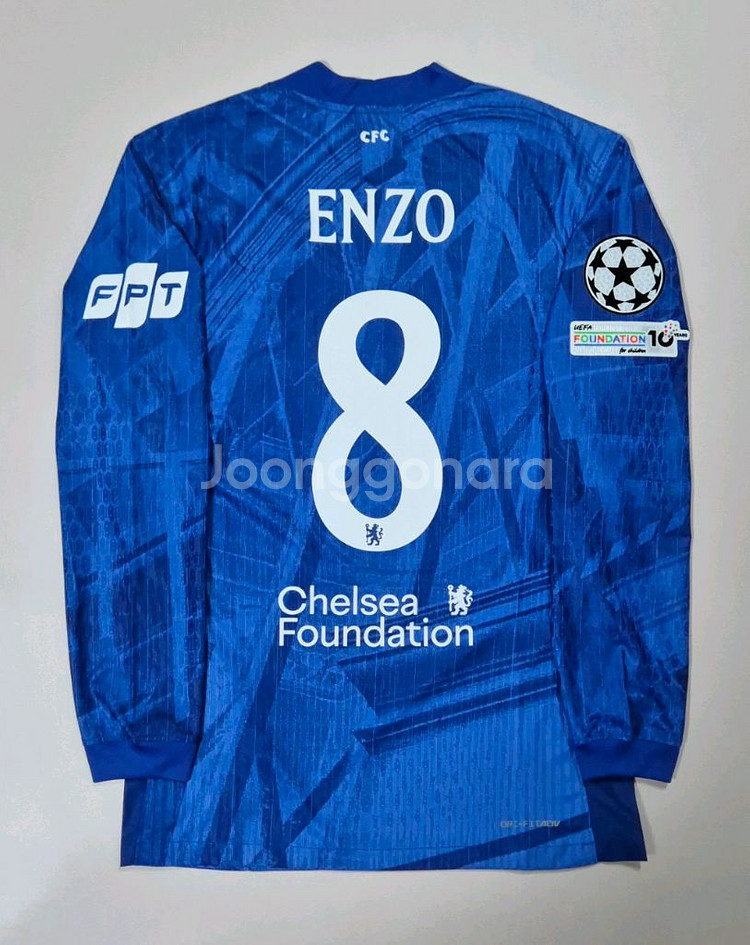 25-26 첼시 홈 엔소 긴팔유니폼 L 어센틱버전--0