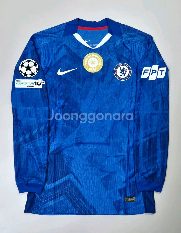 25-26 첼시 홈 엔소 긴팔유니폼 L 어센틱버전--1