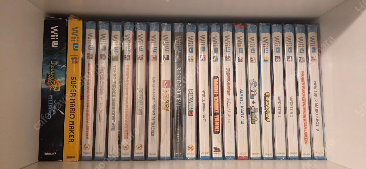 닌텐도 위유 북미 & 일판 소프트 판매 이미지