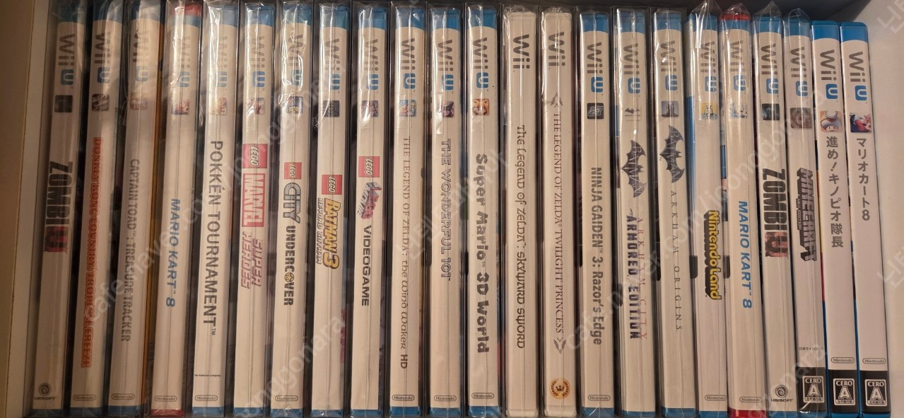 닌텐도 위유 북미 & 일판 소프트 판매 이미지