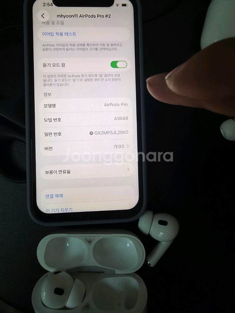 에어팟 프로 1 에어팟 프로 2 부품용 판매합니다--4
