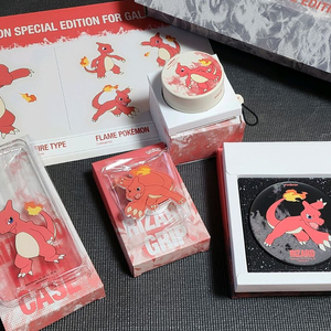 SLBS 삼성 갤럭시 S23+ 스마트폰용 프레임 포켓몬 에디션 리자몽