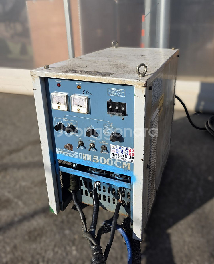 500A CO2/MAG 인버터 반자동 용접기 (와이어피더 포함)풀셋트--2