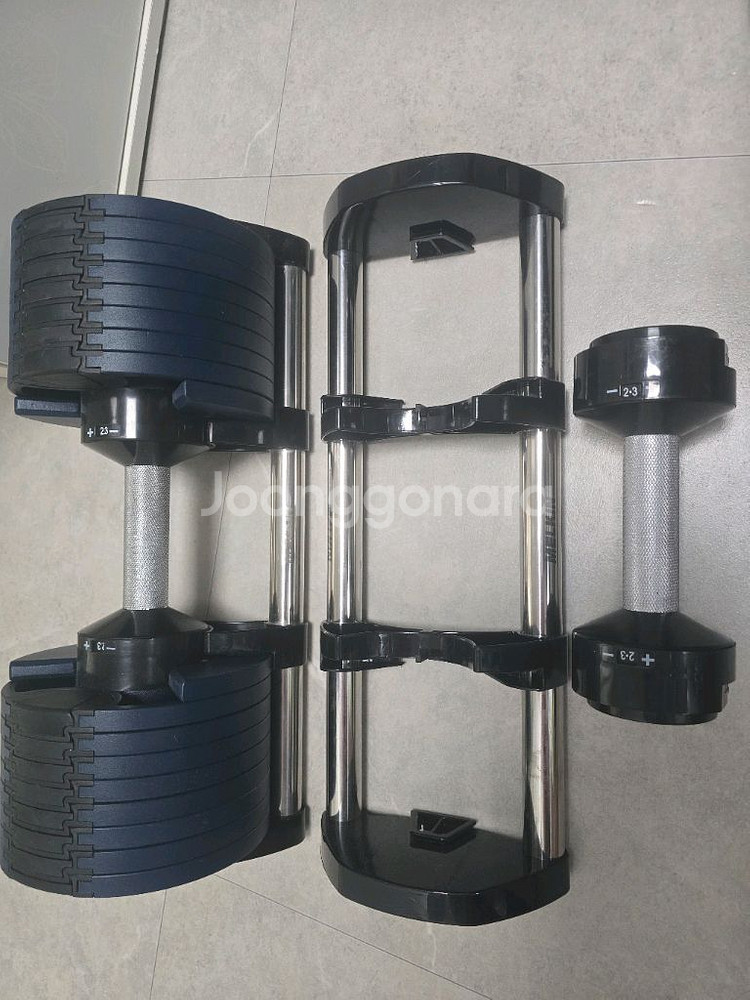 멜킨 무게조절 덤벨 36kg 세트--3