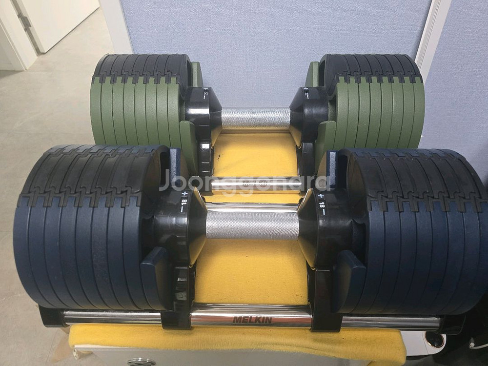 멜킨 무게조절 덤벨 36kg 세트--0