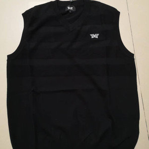 PXG 남성 베스트니트 탑 조끼 블랙 XL사이즈(100)