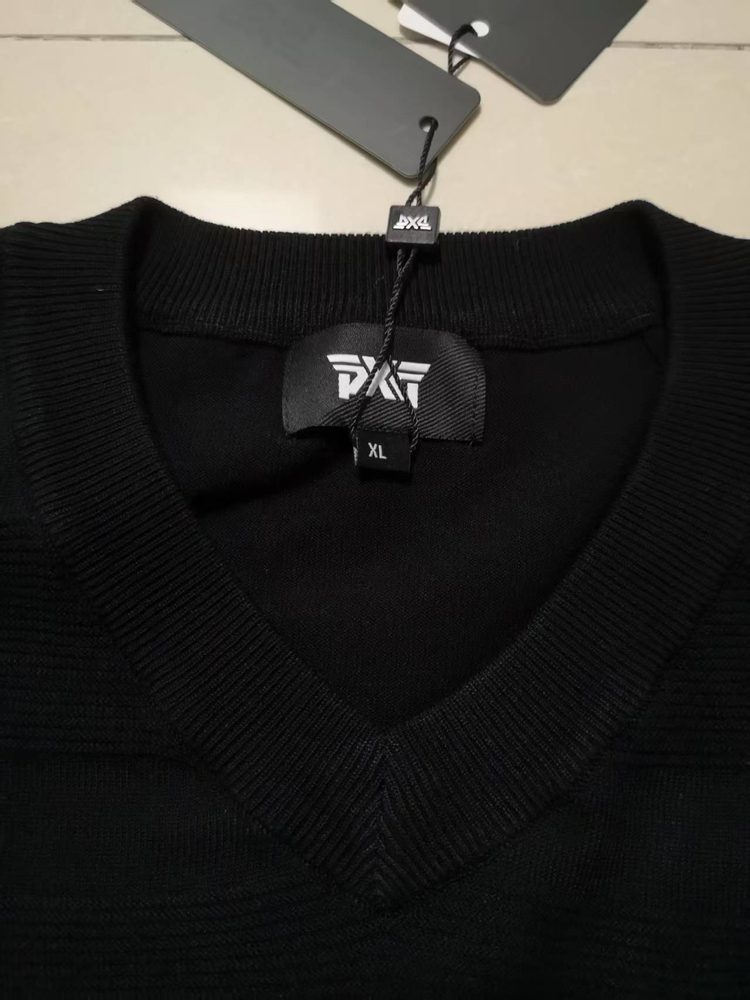 PXG 남성 베스트니트 탑 조끼 블랙 XL사이즈(100)--1