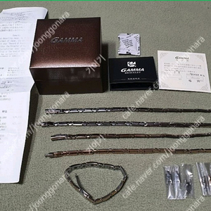 일제 감마(GAMMA) 게르마늄 건강 목걸이 & 팔찌 새제품