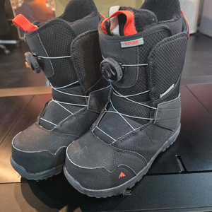 버튼 집라인 아동용 스노우보드 부츠 230