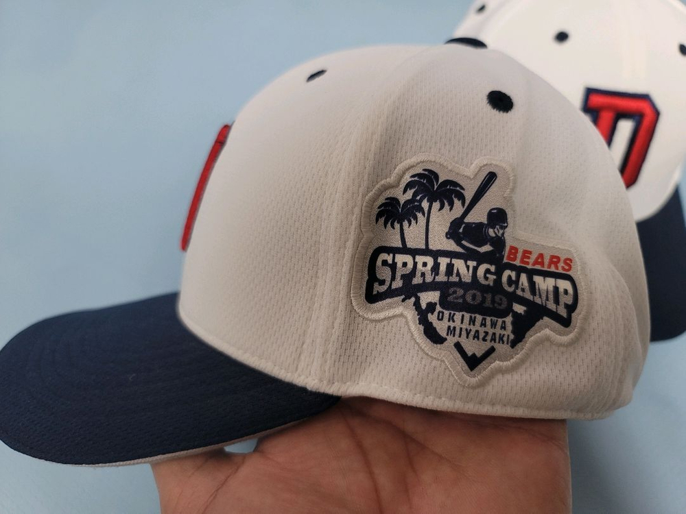 두산베어스 스프링캠프 모자 이미지