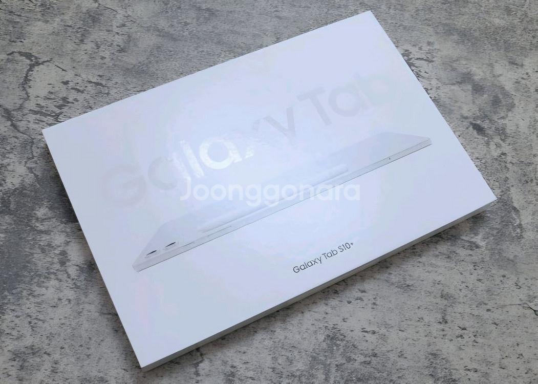 갤럭시탭 S10플러스 256GB실버. 단순개봉 새상품급--0