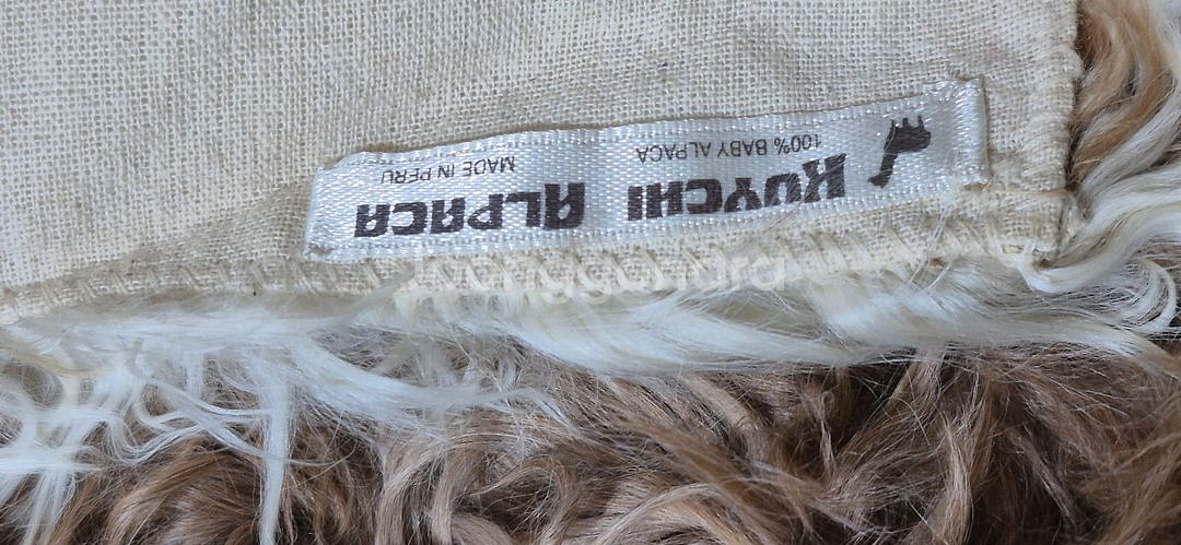 페루 대형 핸드메이드 베이비 알파카 카페트 - PR106 ---9