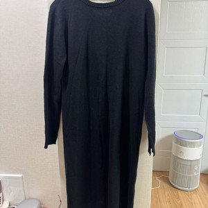 퓨어 캐시미어 100% 롱 니트 원피스