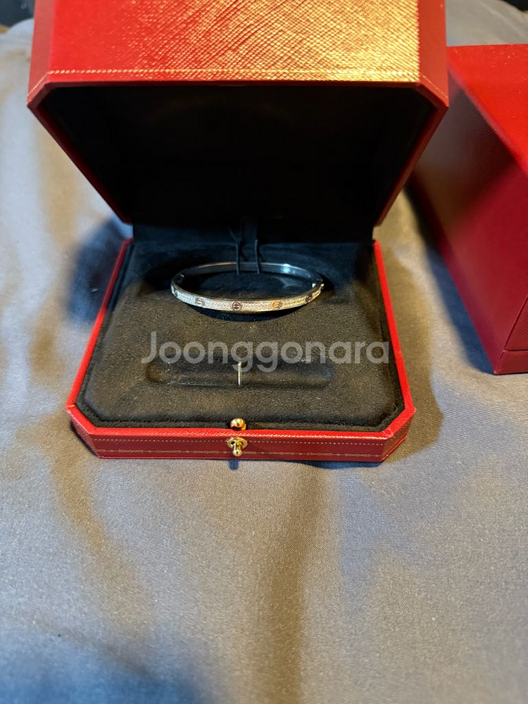 18k 천연다이아 팔찌--0