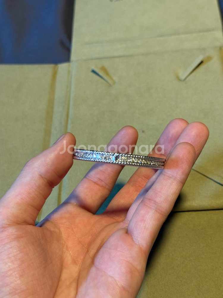 18k 천연다이아 팔찌--3