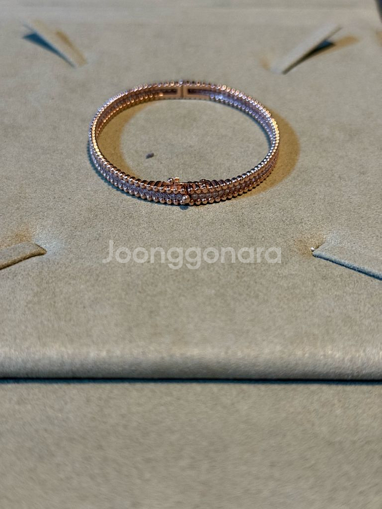 14k 모이사나이트 팔찌--0