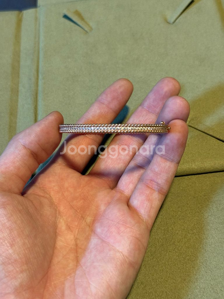 14k 모이사나이트 팔찌--2