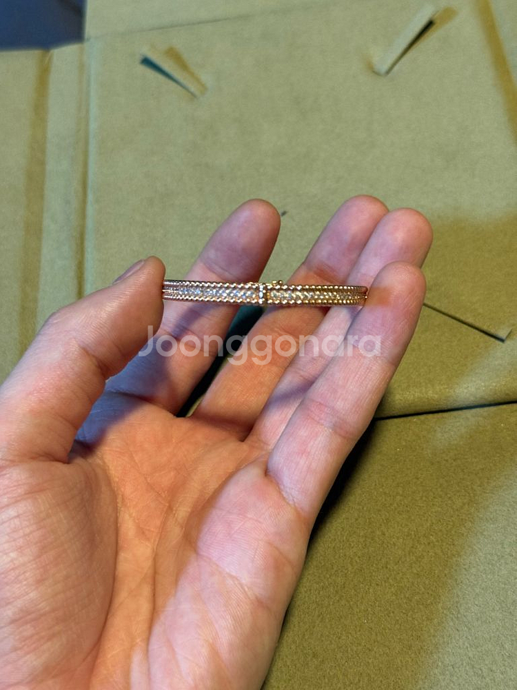 14k 모이사나이트 팔찌--3