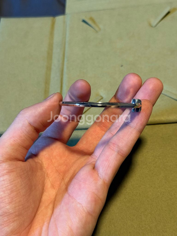 18k 천연다이아 팔찌--3