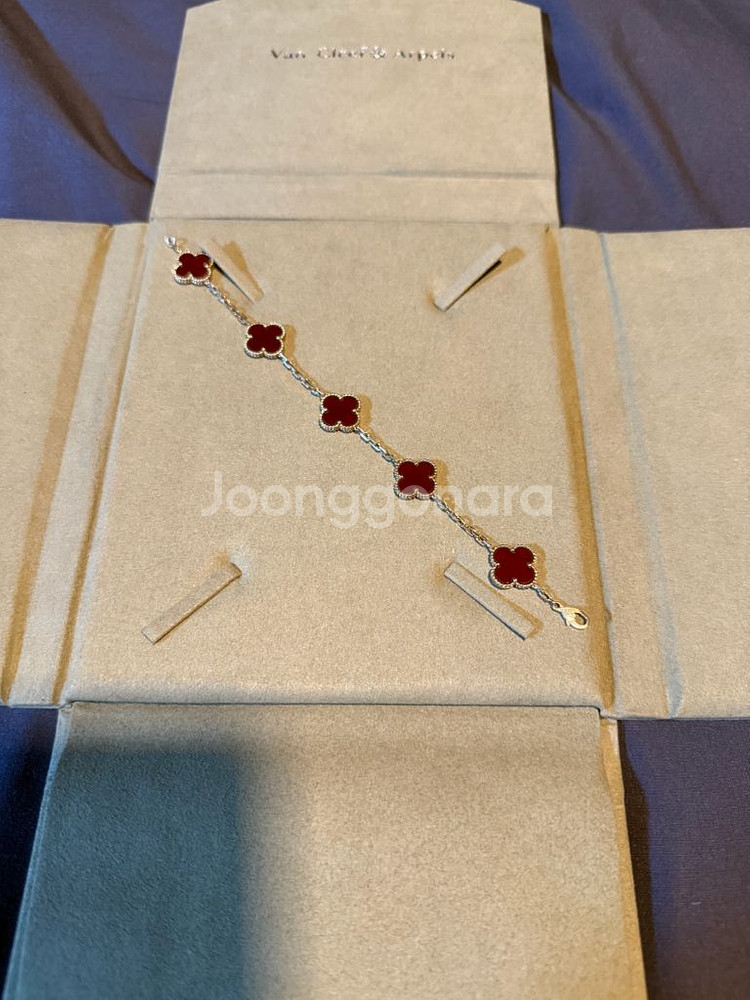 18k 원석(커넬리언) 팔찌--0